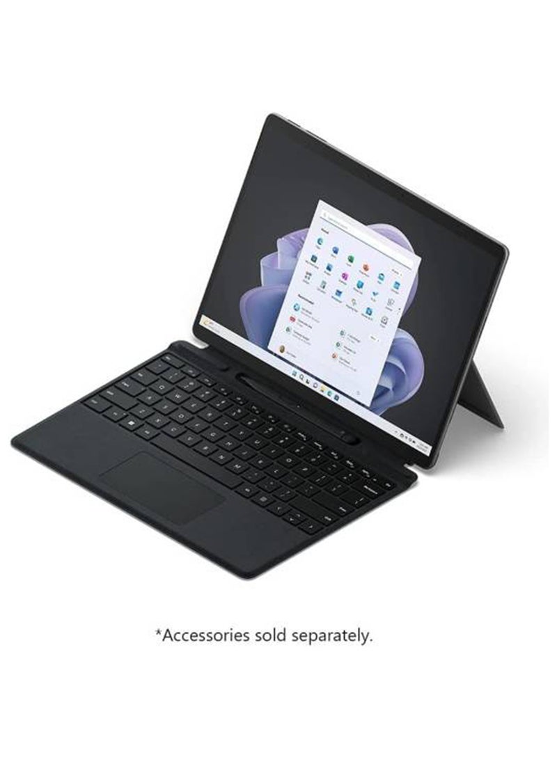Surface Pro 9 QIM-00023 Convertible 2-In-1 Laptop With 13 Inch Display, Core i7 1255u Processor/16GB RAM/256GB SSD/Intel Iris XE Graphics/Windows 11 Pro Graphite - pnsku/N53404474A/45/_/1706703198/28ce6627-8698-423f-9074-90b46fde8134