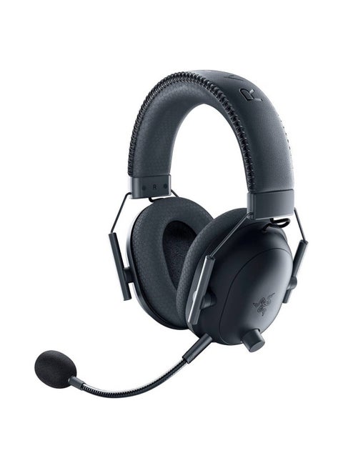 سماعة الألعاب اللاسلكية Blackshark V2 Pro، إصدار 2023، سماعات أذن من التيتانيوم مقاس 50 مم، مزودة بميكروفون فائق الوضوح وعازل للضوضاء، وإسفنج ذاكرة فائق النعومة، وعمر بطارية يصل إلى 70 ساعة