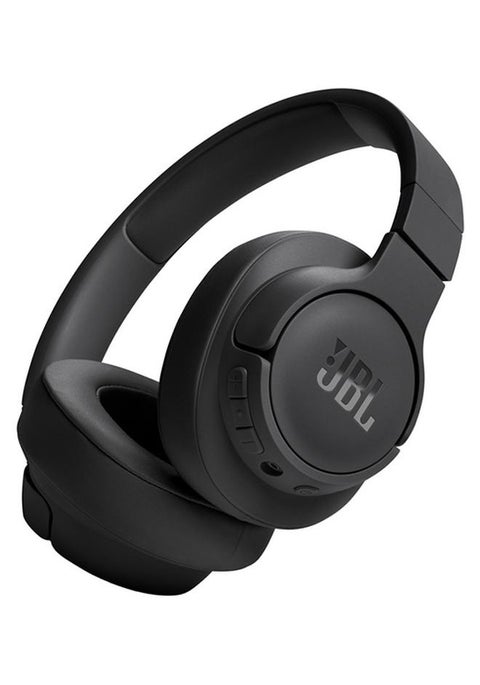 Tune 720Bt Wireless Over Ear Headphones Pure Bass Sound 76H Battery Hands-Free Call Plus Voice Aware Multi Point Connection Lightweight And Foldable Detachable Audio Cable Black