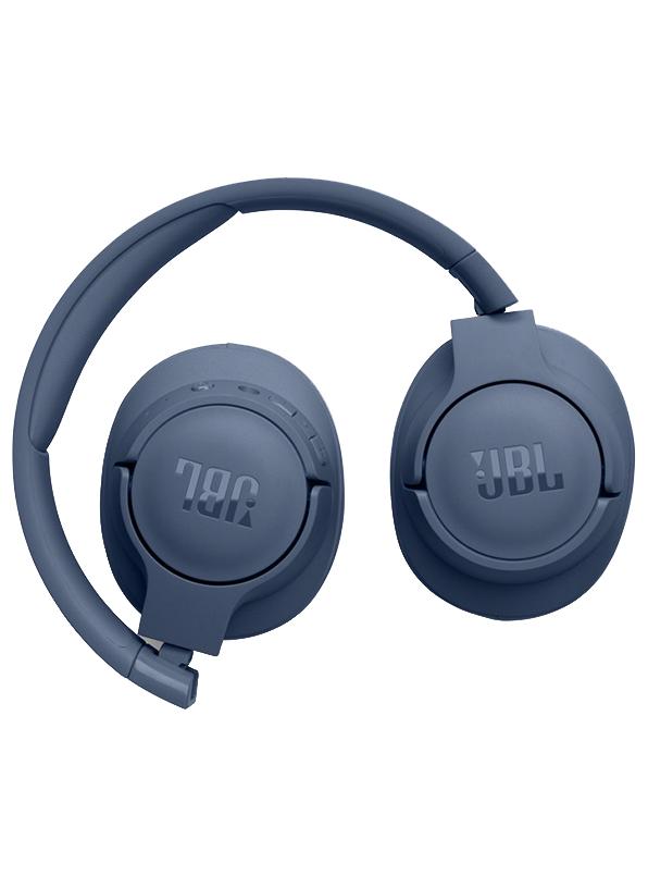 JBL Tune 720Bt Wireless Over Ear Headphones Pure Bass Sound 76H Battery Hands Free Call Plus Voice Aware Multi Point Connection Lightweight And Foldable Detachable Audio Cable Blue - Image 1