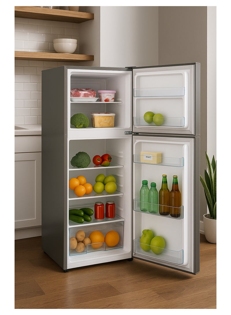 نيكاي ثلاجة ببابين 296 kW NRF275DN3S فضي  - Image 4