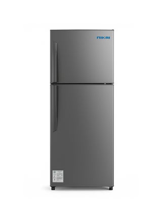 275L Gross / 190L Net, Top Mount Double Door Refrigerator, With Vegetable Crisper And Adjustable Glass Shelves,  Convenient Defrosting And Temperature Control, Ideal For Kitchen, Bedroom, Office And Hotels 296 kW NRF275DN3S Grey - pnsku/N53404709A/45/_/1749652512/443a73b6-384b-459e-9870-6166fd7a0b5c