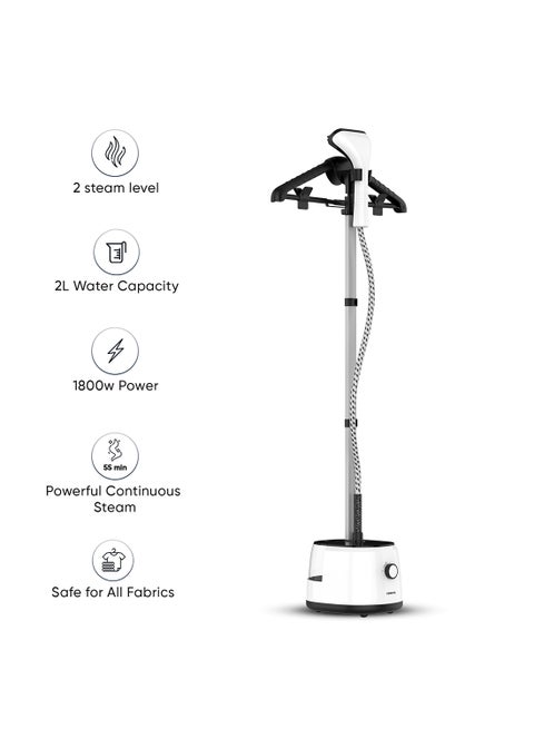 أداة كي بخار للملابس 1.6 L 1800 W NGS566A أبيض