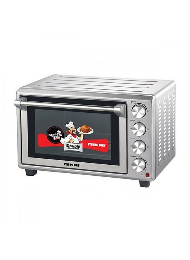 NIKAI Electric Oven With Rotisserie And Convection 50 L 1800 W NT5201RCAX1 Silver  - Image 1