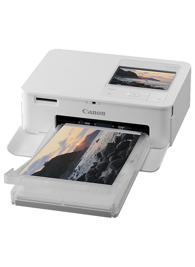 Canon SELPHY CP1500 Compact Portable Photo Printer, Photos, Collages and Stickers | Wi-Fi & Direct printing | Smart Devices,  Computers, Cameras, SD Card and USB-C Flash Drives (Upgraded CP1300 Model) White - Image 1
