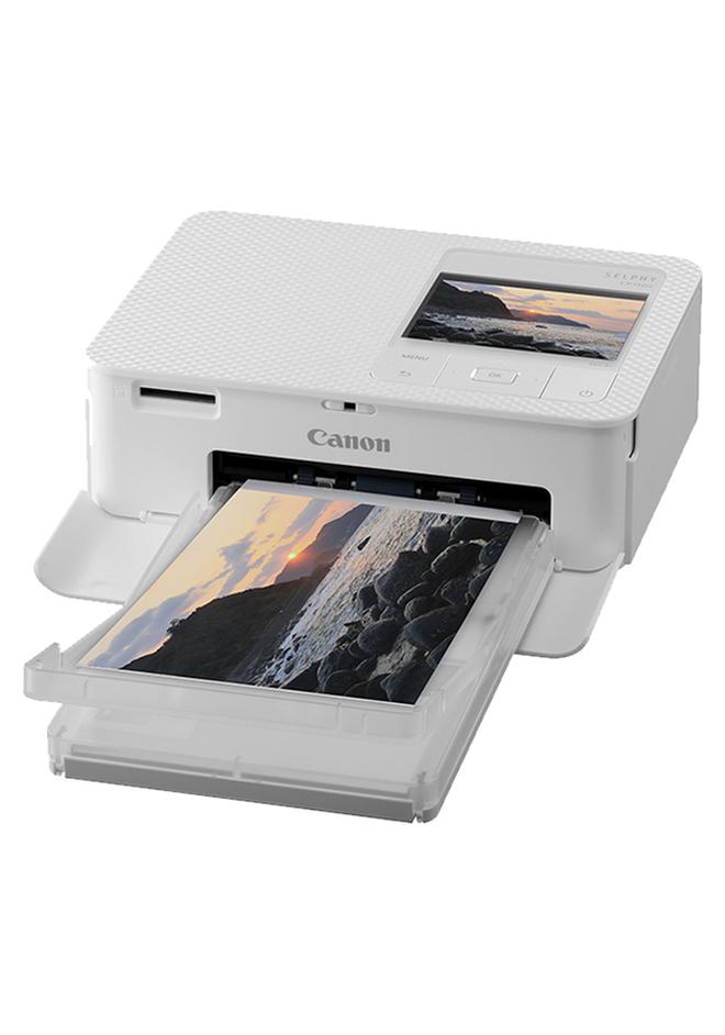 Canon SELPHY CP1500 Compact Portable Photo Printer, Photos, Collages and Stickers | Wi-Fi & Direct printing | Smart Devices,  Computers, Cameras, SD Card and USB-C Flash Drives (Upgraded CP1300 Model) White - Image 1