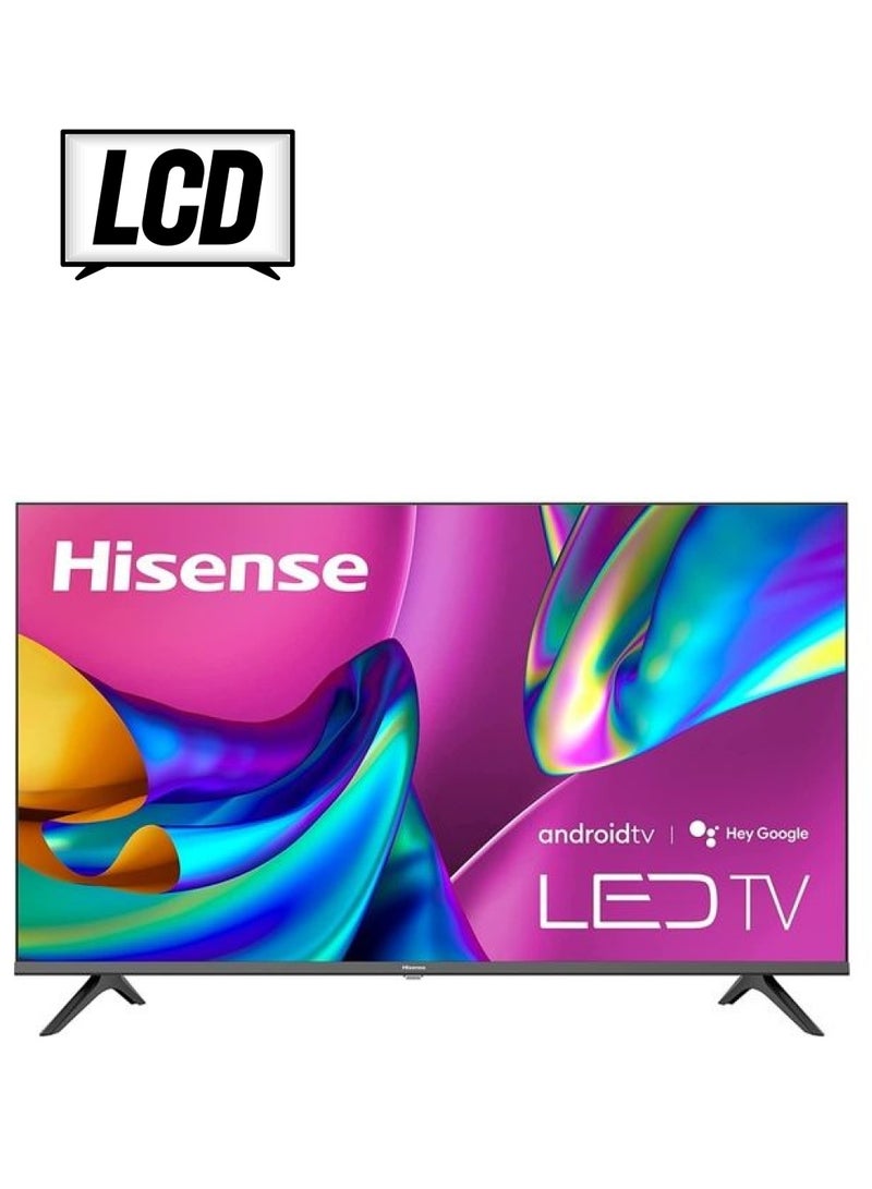 Hisense A4 Series 32 Inch HD Smart Android TV With DTS Virtual X Game And Sports Modes Chromecast Built In Alexa Compatibility 32A4H Black  - Image 1