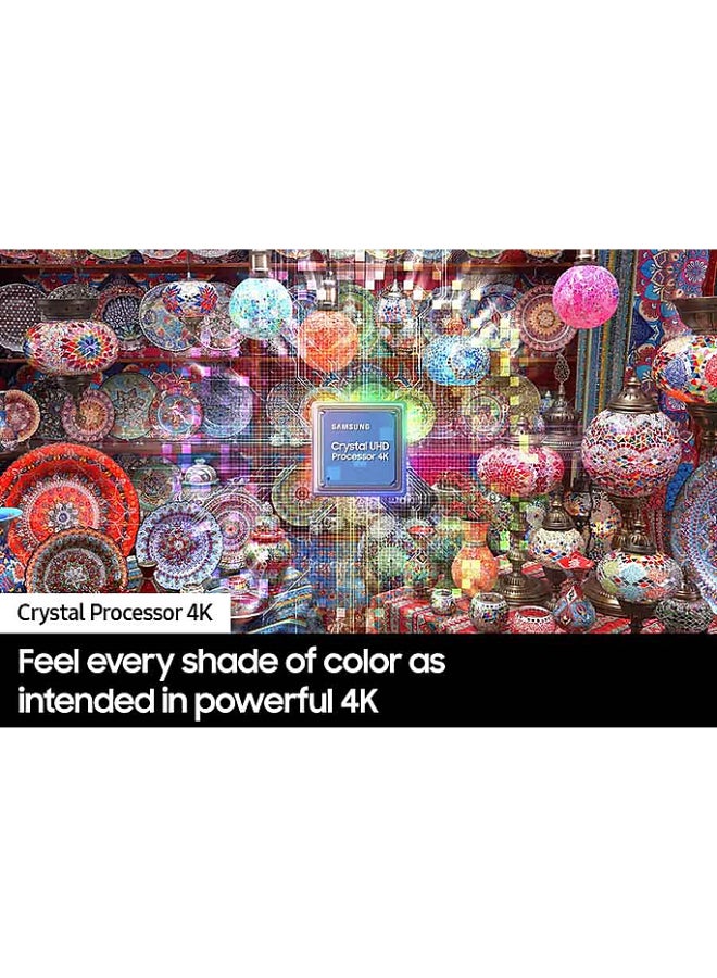 Samsung - 75 Inch Smart TV, Crystal UHD, Black, 2023, Crystal Processor 4K, Smart Hub, Object Tracking Sound Lite UA75CU7000UXSA Black - Image 1