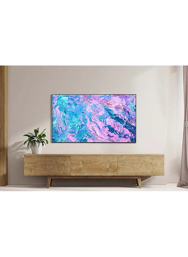 Samsung - 75 Inch Smart TV, Crystal UHD, Black, 2023, Crystal Processor 4K, Smart Hub, Object Tracking Sound Lite UA75CU7000UXSA Black - Image 1