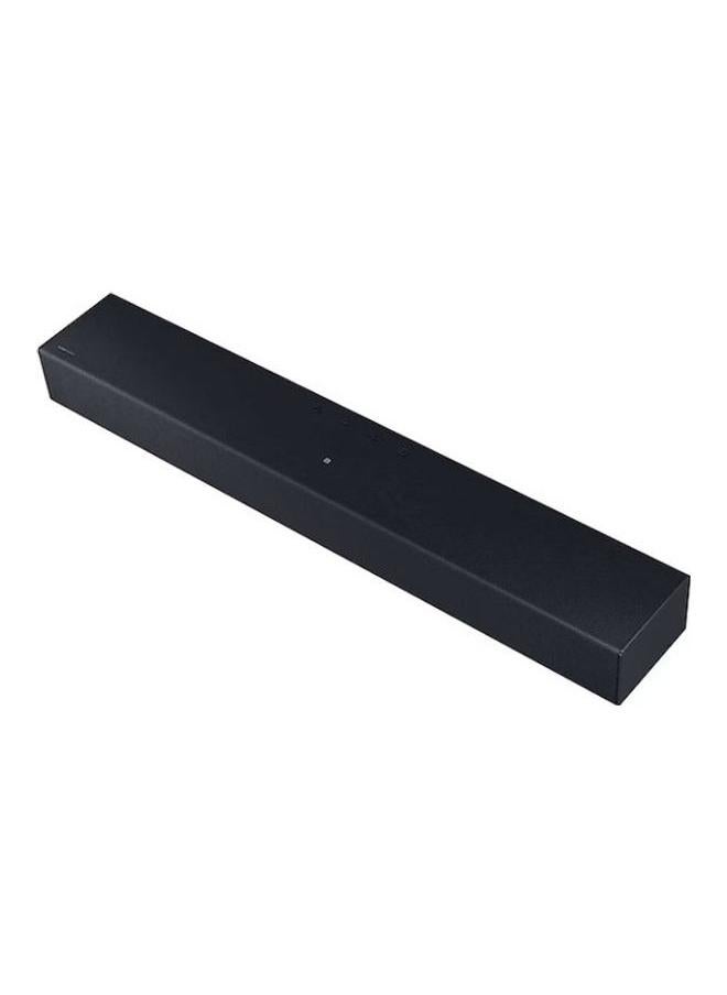 Samsung C-series 2.0ch. Soundbar w/ Built-in Woofer Basic Class B Audio System, 20W, Dolby 2 channels, 2 Year Warranty (2023), Model HW-C400/SA Black - Image 2