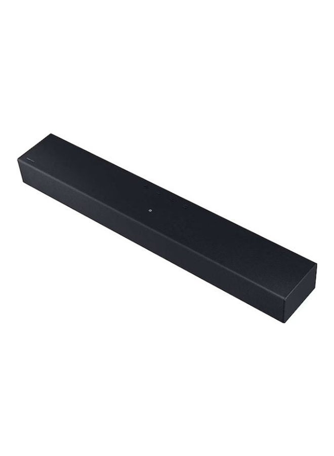 Samsung C-series 2.0ch. Soundbar w/ Built-in Woofer Basic Class B Audio System, 20W, Dolby 2 channels, 2 Year Warranty (2023), Model HW-C400/SA Black - Image 2