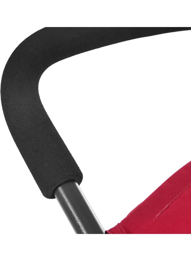 هوك Sport Pushchair, Red Super Lightweight Travel Stroller (Only 5.9Kg), Compact And Foldable, Lay Flat, With Raincover
