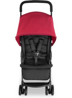 hauck Sport Pushchair, Red Super Lightweight Travel Stroller (Only 5.9Kg), Compact And Foldable, Lay Flat, With Raincover  - Image 5