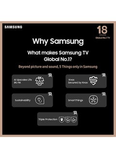 Samsung 55 Inch QLED Smart TV, Neo QLED 4K, Titan Black, 2023, Neural Quantum Processor 4K, NeoSlim Design, OTS, QA55QN85CAUXSA And Native 120HZ Refresh Rate QA55QN85CAUXSA Black  - Image 2