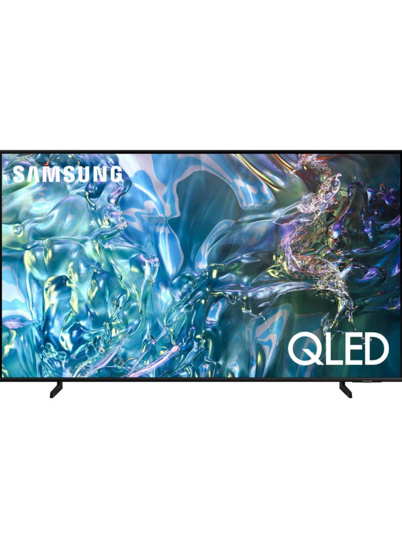 Samsung - 50 Inch Smart TV, QLED, Titan Gray, 2024, Quantum Dot, HDR10+, AirSlim, Smart Hub QA50Q60DAUXSA Black - Image 1