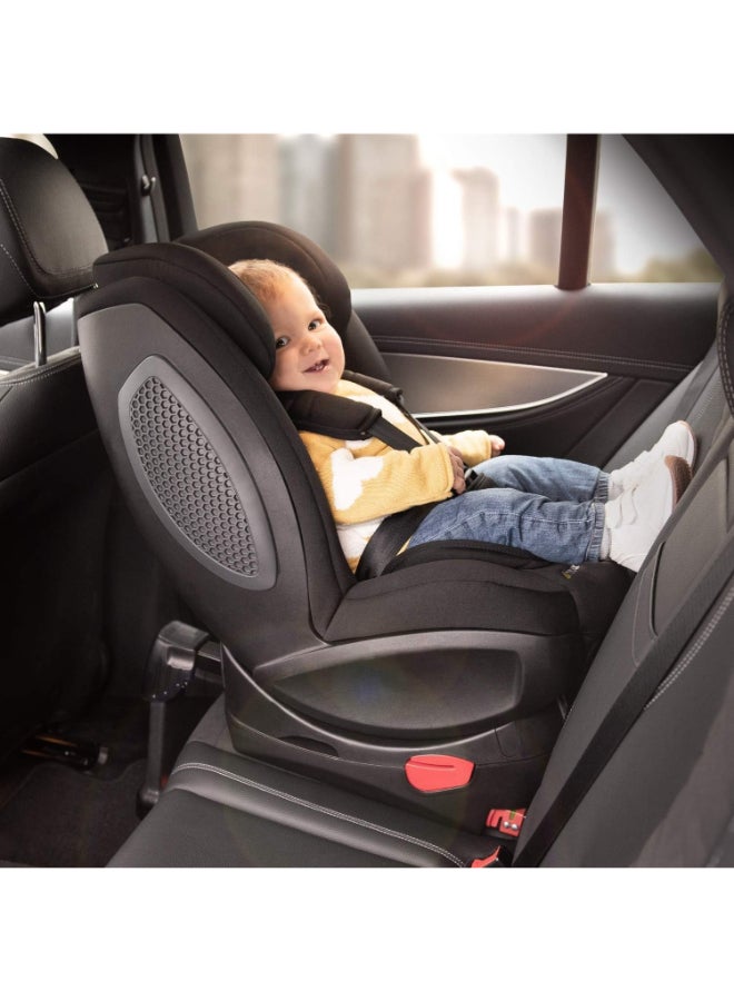 hauck - Rear Facing Child Car Seat Incl. Isofix Base Varioguard Plus, Group 01, For Babies And Children From Birth Up To 18 Kg, Ece R44, 04, Adjustable Headrest And Inclination, Black - Image 1