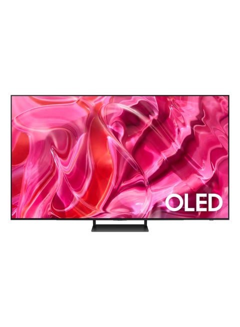 تلفزيون ذكي 65 بوصة، OLED، أسود، 2023، معالج الكم العصبي 4K، تصميم LaserSlim، Motion Xcelerator Turbo Pro QA65S90CAUXSA أسود QA65S90CAUXSA أسود