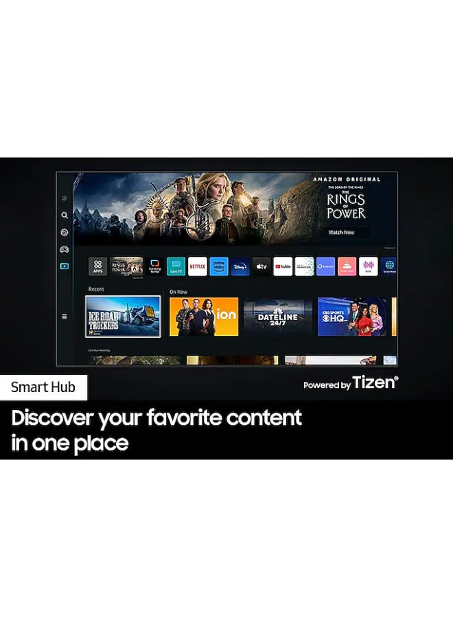 Samsung - 65 Inch Smart TV, Crystal UHD, Black, 2023, Crystal Processor 4K, Smart Hub, Object Tracking Sound Lite UA65CU7000UXSA Black - Image 1