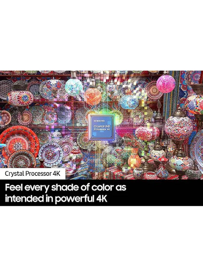 Samsung - 65 Inch Smart TV, Crystal UHD, Black, 2023, Crystal Processor 4K, Smart Hub, Object Tracking Sound Lite UA65CU7000UXSA Black - Image 1
