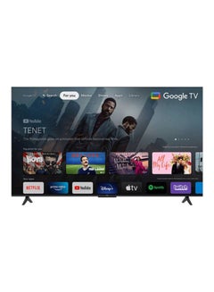 TCL 58-Inch 4K UHD Smart TV, Google TV with Built-in Chromecast & Assistance, Hands-free Voice Control, Dolby Audio, HDR10, Micro Dimming technology, Edgeless Design 58P635 Black  - Image 1