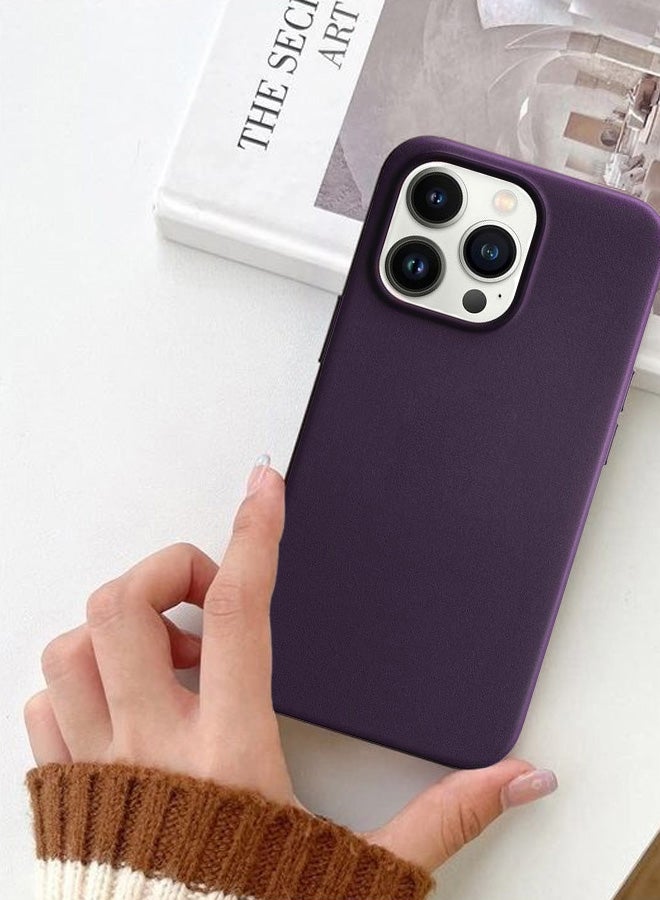 مارجون حافظة لهاتف iPhone 14 Pro Max وغطاء جلدي مع Magsafe - Image 3