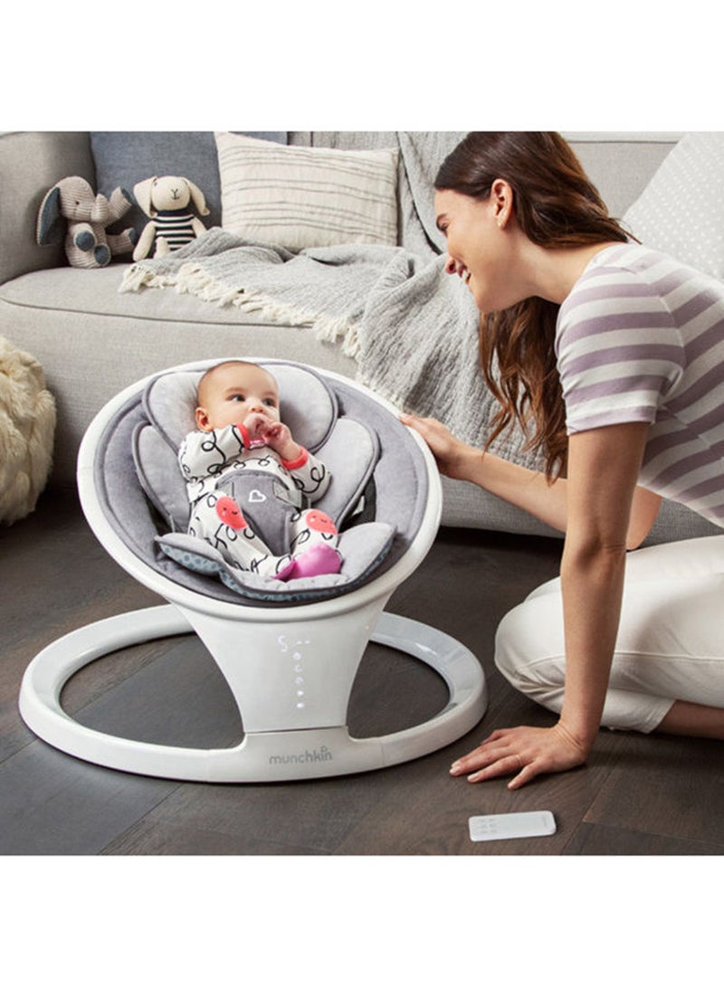 Munchkin - Bluetooth Enabled Lightweight Baby Swing - Image 1