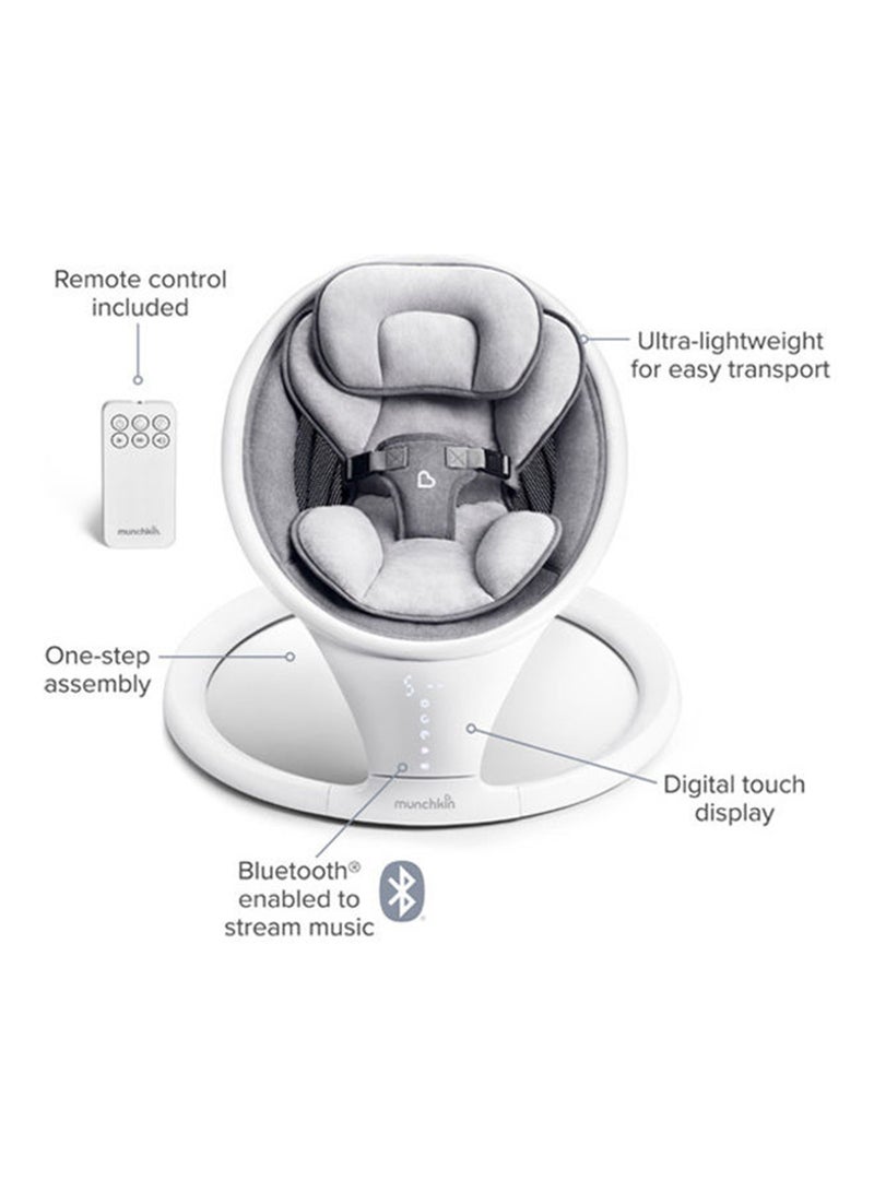 Munchkin - Bluetooth Enabled Lightweight Baby Swing - Image 1