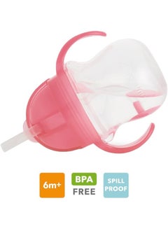 Click Lock Tip and Sip Weighted Flexi Straw Trainer Cup (7 Oz/207 Ml Pink) - pnsku/N53405566A/45/_/1732198002/292e11eb-73ec-4b7c-a7f6-6c1a1f335a1c