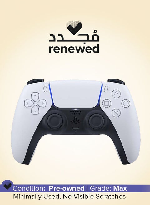 Renewed - DualSense Wireless PS5 Controller White