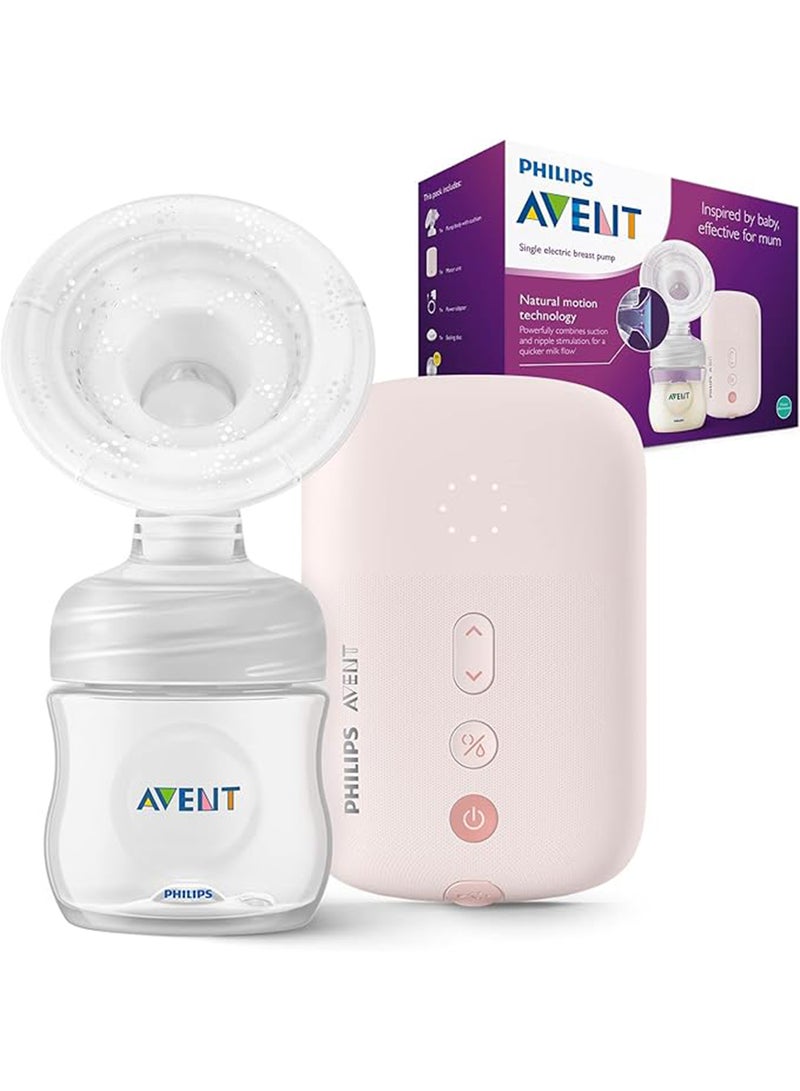 PHILIPS AVENT - Electric Single Corded Natural Motion Breast Pump With 8 Stimulation Levels And 16 Pumping - Image 1
