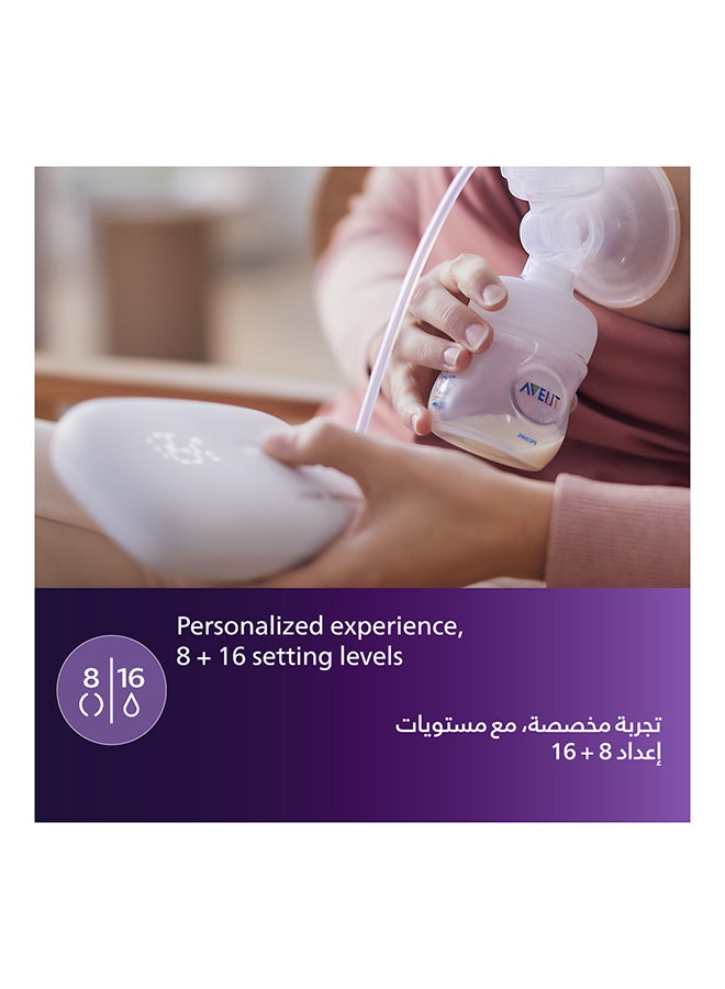 Single Electric Breast Pump Corded| 3 Pin | No.1 Brand Recommended By Moms Worldwide | Natural Motion Technology For Quicker Milk Flow