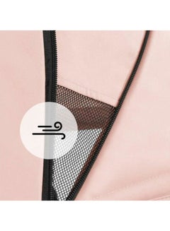 hauck Sun Canopy For Pushchair Swift X, Upf 50 +, 3 Zones With Ventilation Outlets, Individual Summer Look, Easy To Install, Rose  - Image 3
