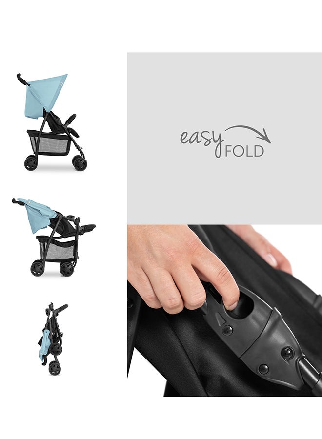 hauck - Lightweight Stroller Sport - Blue - Image 1
