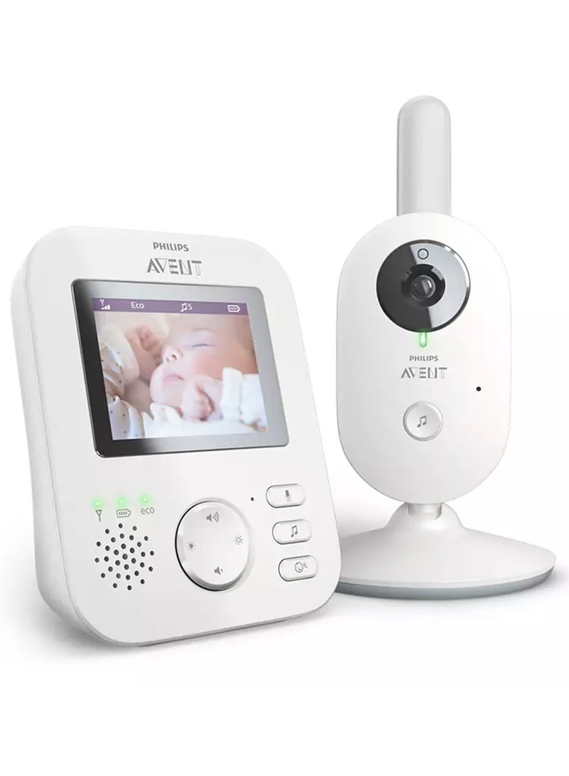 PHILIPS AVENT Philips Avent Advanced Digital Baby Monitor, Scd833, 05, Wired - White  - Image 1