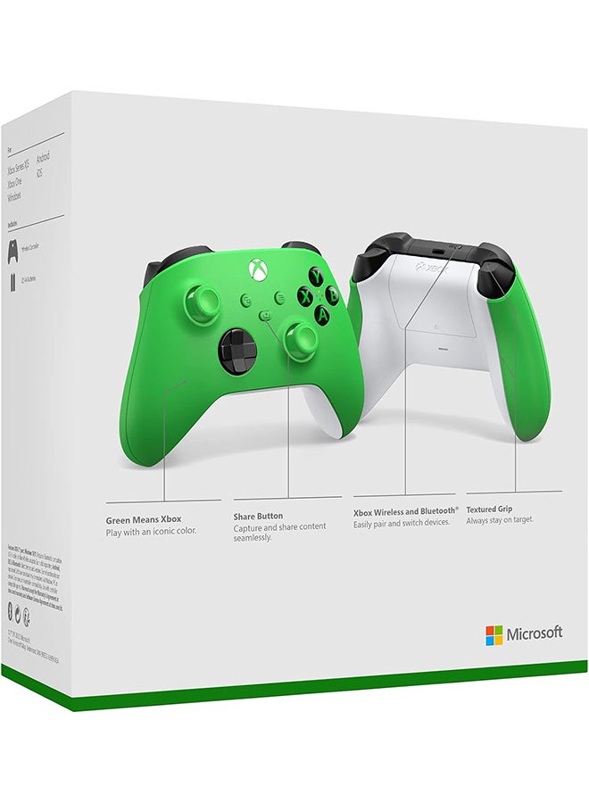 Xbox Wireless Controller For Xbox Series X|S, Xbox One, Windows10, Android, And IOS - Velocity Green - pnsku/N53406178A/45/_/1722420651/a148bd51-fa9c-4927-9ebb-2dfbe4611ac6