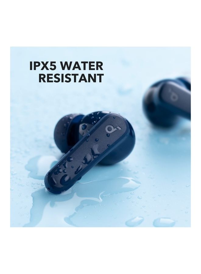 P20i True Wireless Earbuds, 10mm Drivers with Big Bass, 30H Long Playtime, IPX5 Water-Resistant, 2 Mics for AI Clear Calls, 22 Preset EQs, Customization via App Blue image 8