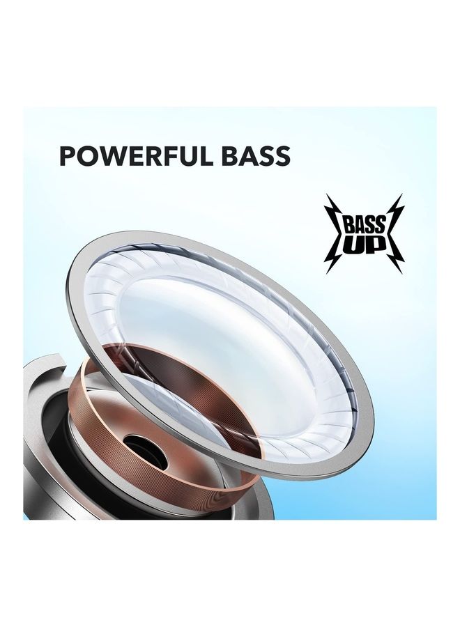 Soundcore P20i True Wireless Earbuds, 10mm Drivers with Big Bass, 30H Long Playtime, IPX5 Water-Resistant, 2 Mics for AI Clear Calls, 22 Preset EQs, Customization via App Blue - Image 2