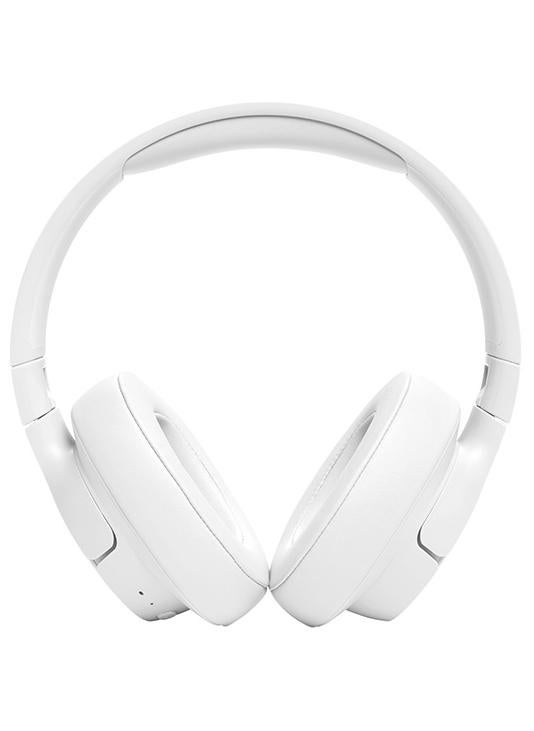 JBL Tune 720Bt Wireless Over Ear Headphones Pure Bass Sound 76H Battery Hands Free Call Plus Voice Aware Multi Point Connection Lightweight And Foldable Detachable Audio Cable White - Image 1