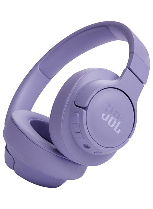 جي بي إل سماعات Tune 720Bt اللاسلكية فوق الأذن، صوت جهير نقي، بطارية 76 ساعة، مكالمات بدون استخدام اليدين بالإضافة إلى اتصال صوتي متعدد النقاط، كابل صوت خفيف الوزن وقابل للطي وقابل للفصل - Image 1