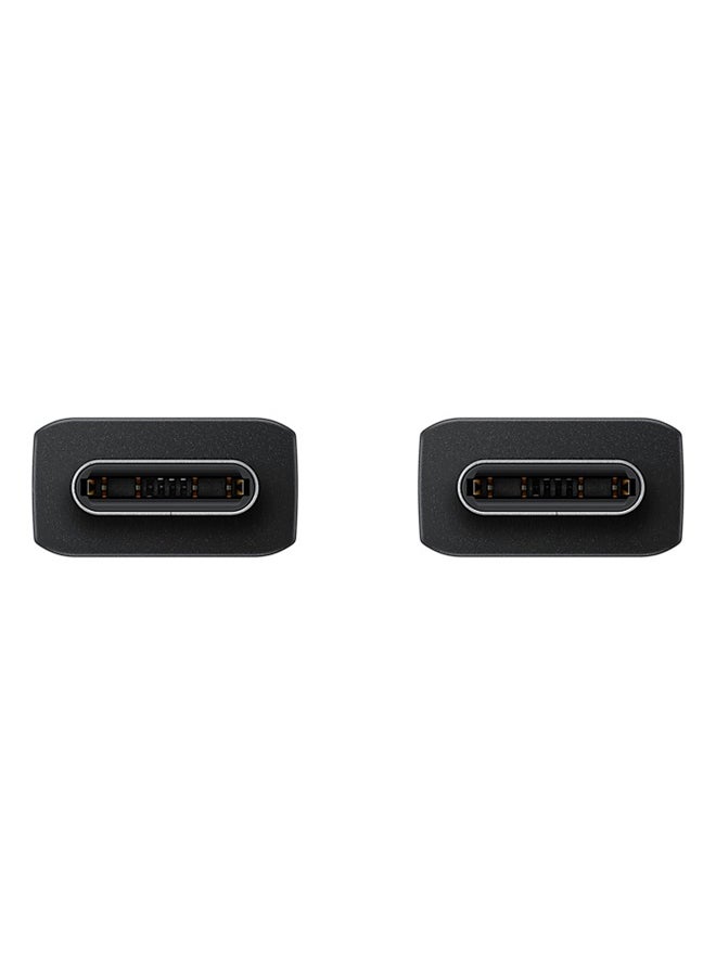 Samsung - Cable (Type C to C)_5A 1.8 Mtr Black - Image 1