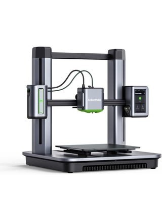 Make M5 3D Printer, FDM 3D Printer, 5X Faster and Extra Intelligent, Cut Print Time by 70%, Smooth 0.1 mm Detail, Error Detection with AI Camera, Auto-Leveling, Integrated Die-Cast Aluminum Alloy Gray+Green - pnsku/N53407230A/45/_/1733393843/079823a5-5062-47ef-b566-1cf346650965