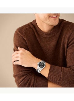 فوسيل Men's Analog Stainless Steel Wrist Watch - FS5976 - 46 Mm  - Image 2
