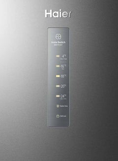 Haier Single Door Upright Freezer Inverter 11.7 Cu ft 330 L 2088 W HVF-360SS Silver  - Image 4