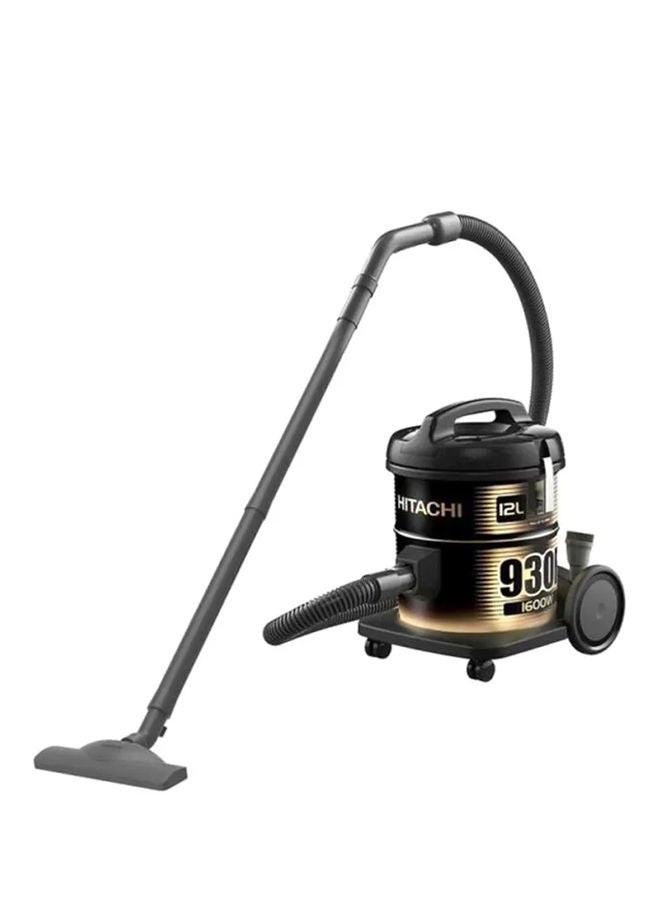 HITACHI Vacuum Cleaner Drum 12 L 1600 W CV-930F SS220 BK Black - Image 5