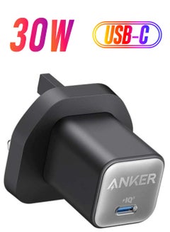Anker 511 Charger Nano3 30W Black  - Image 1