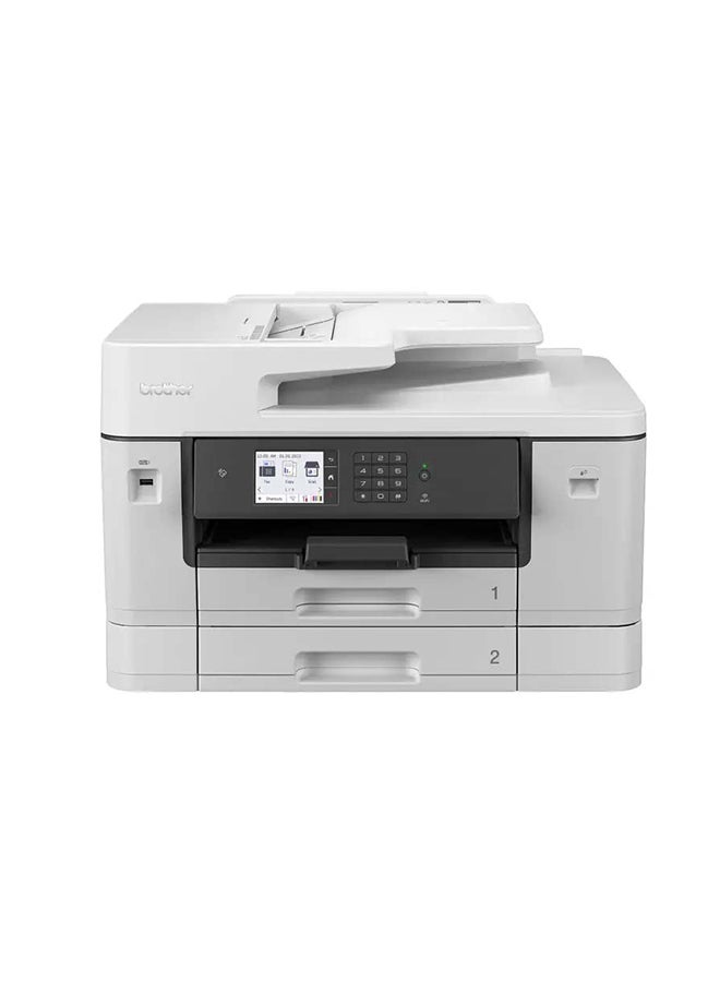 brother MFC-J3940DW A3 All in One Wireless Colour Inkjet Printer | Auto 2-sided Print | Print, Scan,Copy,Fax | Large Paper Tray Capacity | Up to 28.0 ipm | High Speed USB | WiFi Direct | NFC - White  - Image 1