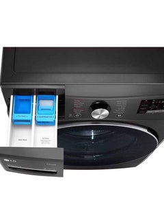 LG Front Load Washing Machine And 12 Kg Dryer WiFi 21 kg WS2112BST Stone Silver  - Image 4