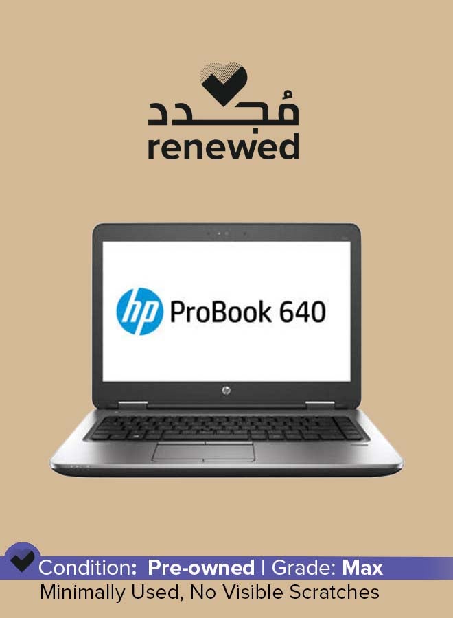 HP تم تجديده - جهاز ProBook 640 G2 بشاشة مقاس 14 بوصة، ومعالج Intel Core i7/الجيل السادس/ذاكرة وصول عشوائي سعتها 8 جيجابايت/محرك أقراص SSD سعة 1 تيرابايت/نظام التشغيل Windows 10 - Image 1