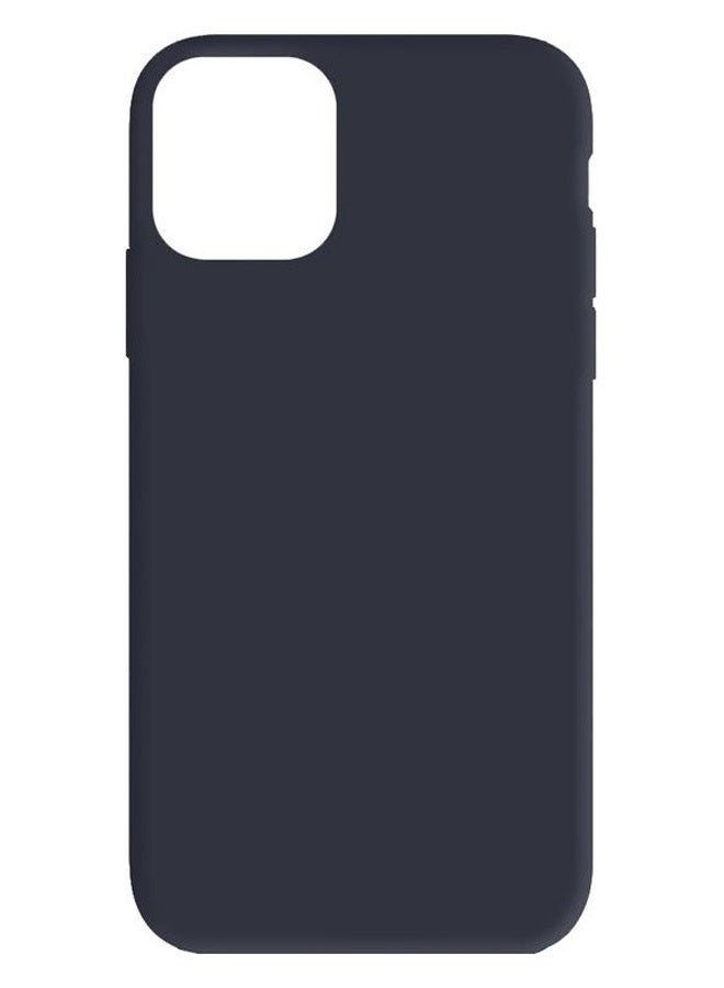 MARGOUN Silicone Case Cover For Apple Iphone 11 Pro Max Liquid Gel Soft Ultra Slim Shockproof Back Cover Full Body Protection - Dark Blue  - Image 4