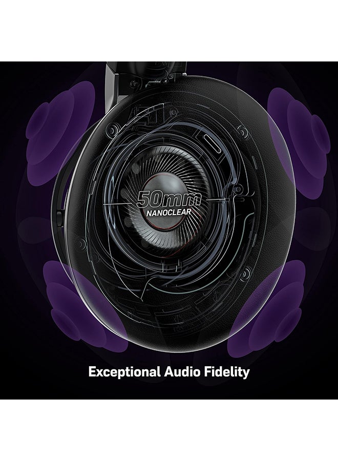 TURTLE BEACH - Turtle Beach Stealth Pro PlayStation Edition Wireless Noise-Cancelling Gaming Headset for PS5, PS4, Switch and PC - Black - Image 1
